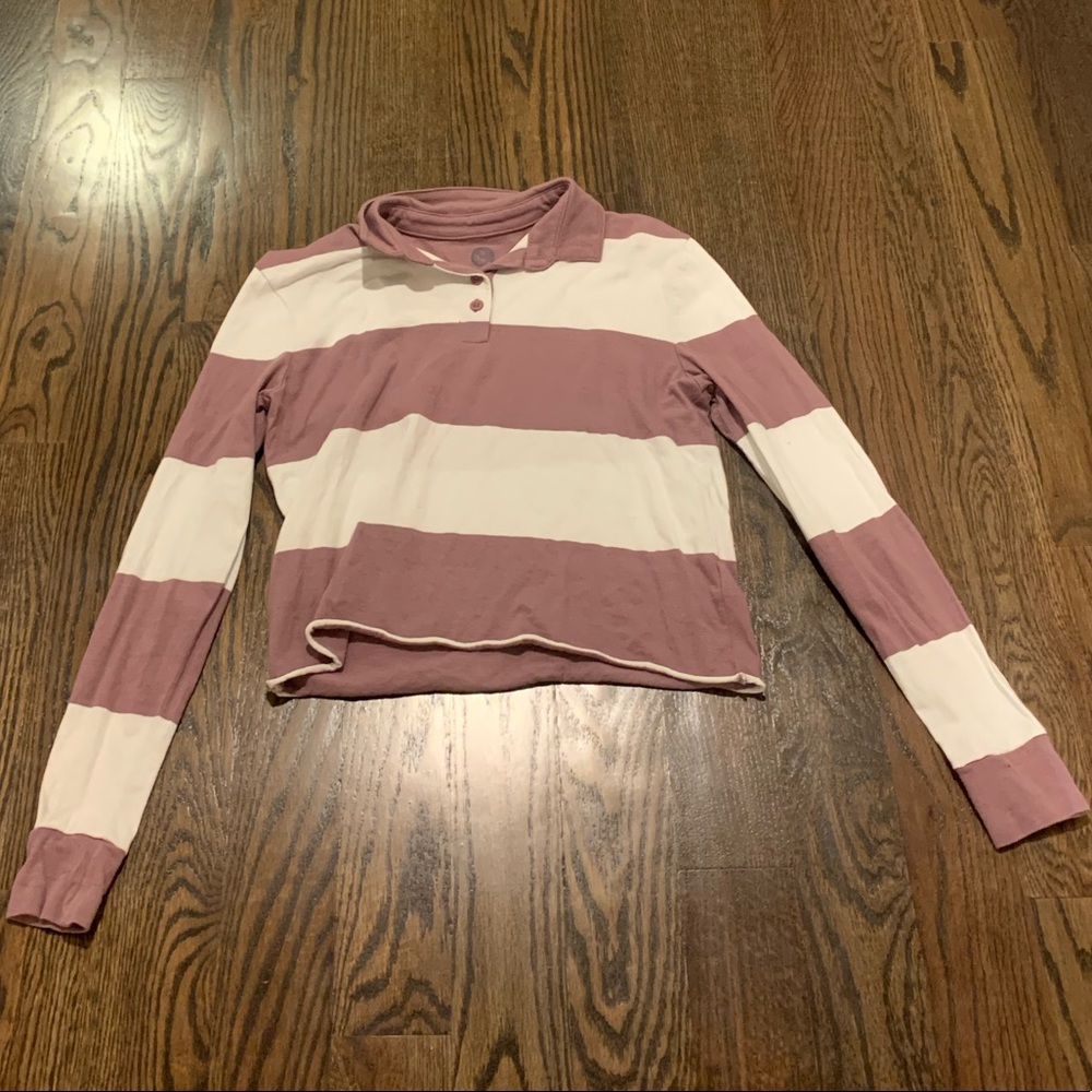 SO cropped polo size xxs